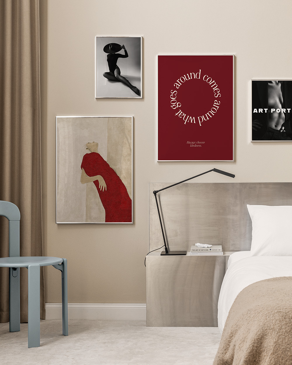 Cat Lady Canvas Print – Stylish Cat Art Print | Desenio